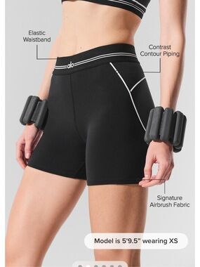 Alo 4” Heart Throb Shorts